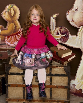 Обувь Pablosky в проекте "Rock star" для журнала "Kids Club"